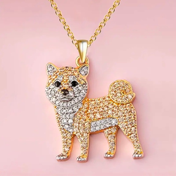 Jewelry - Shiba Inu Necklace, Dog Necklace